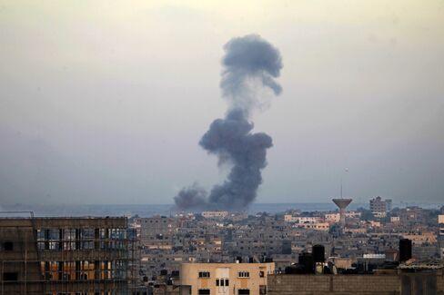 Air strike in Gaza