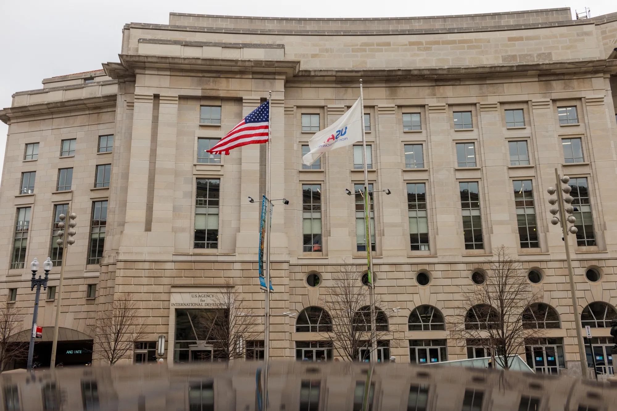 The US Agency for International Development (USAID) headquarters in Washington, DC.
