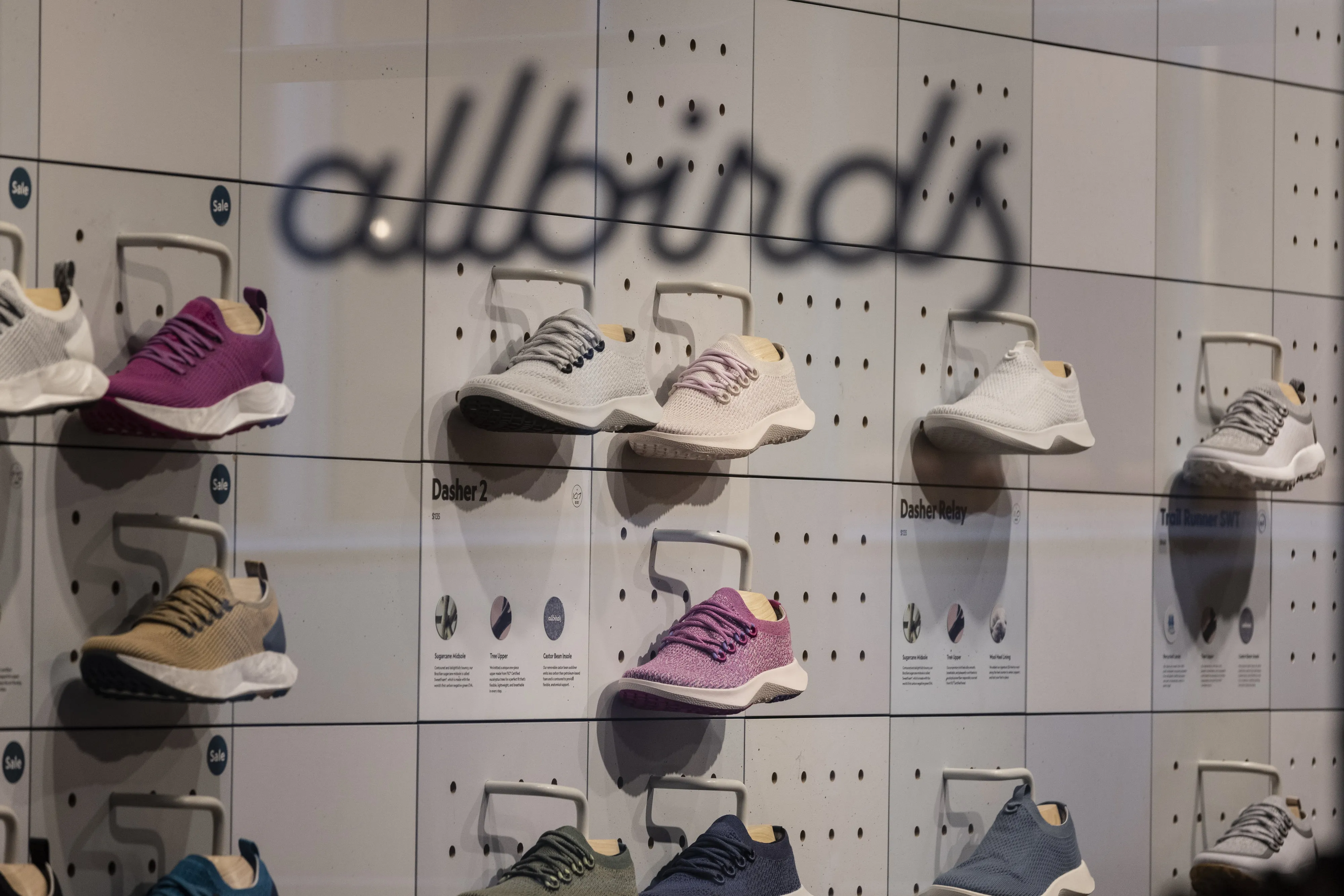 An Allbirds store in the SoHo neighborhood of New York.