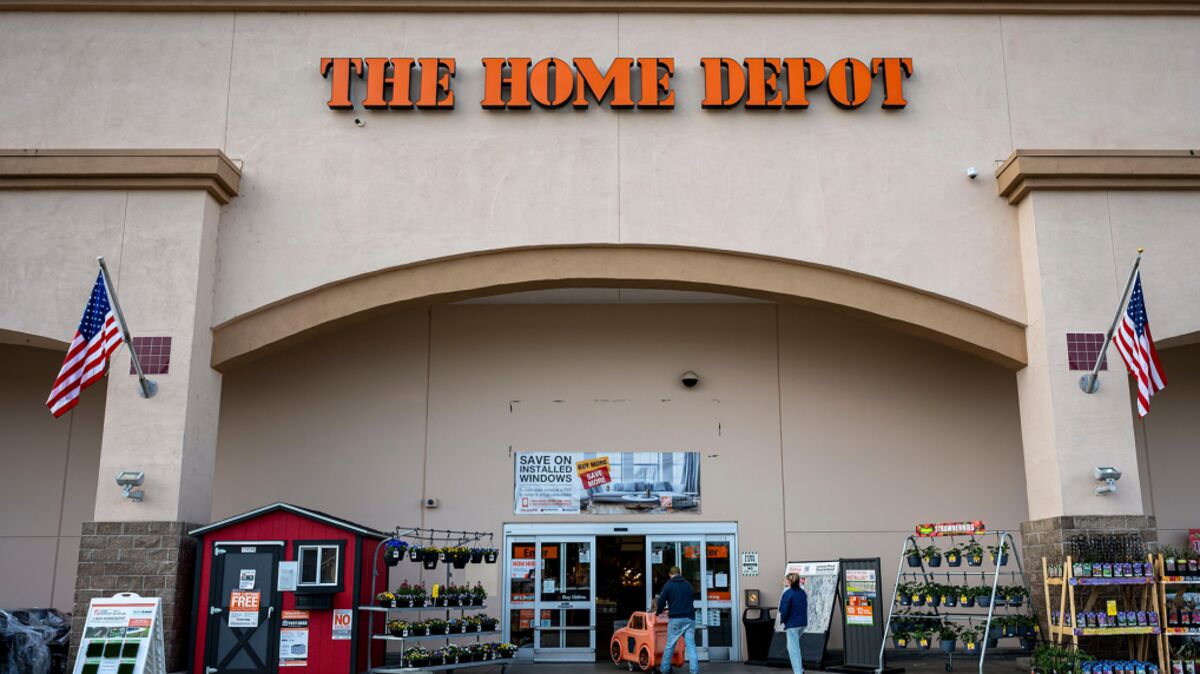 Home Depot Gains on Strong July Growth