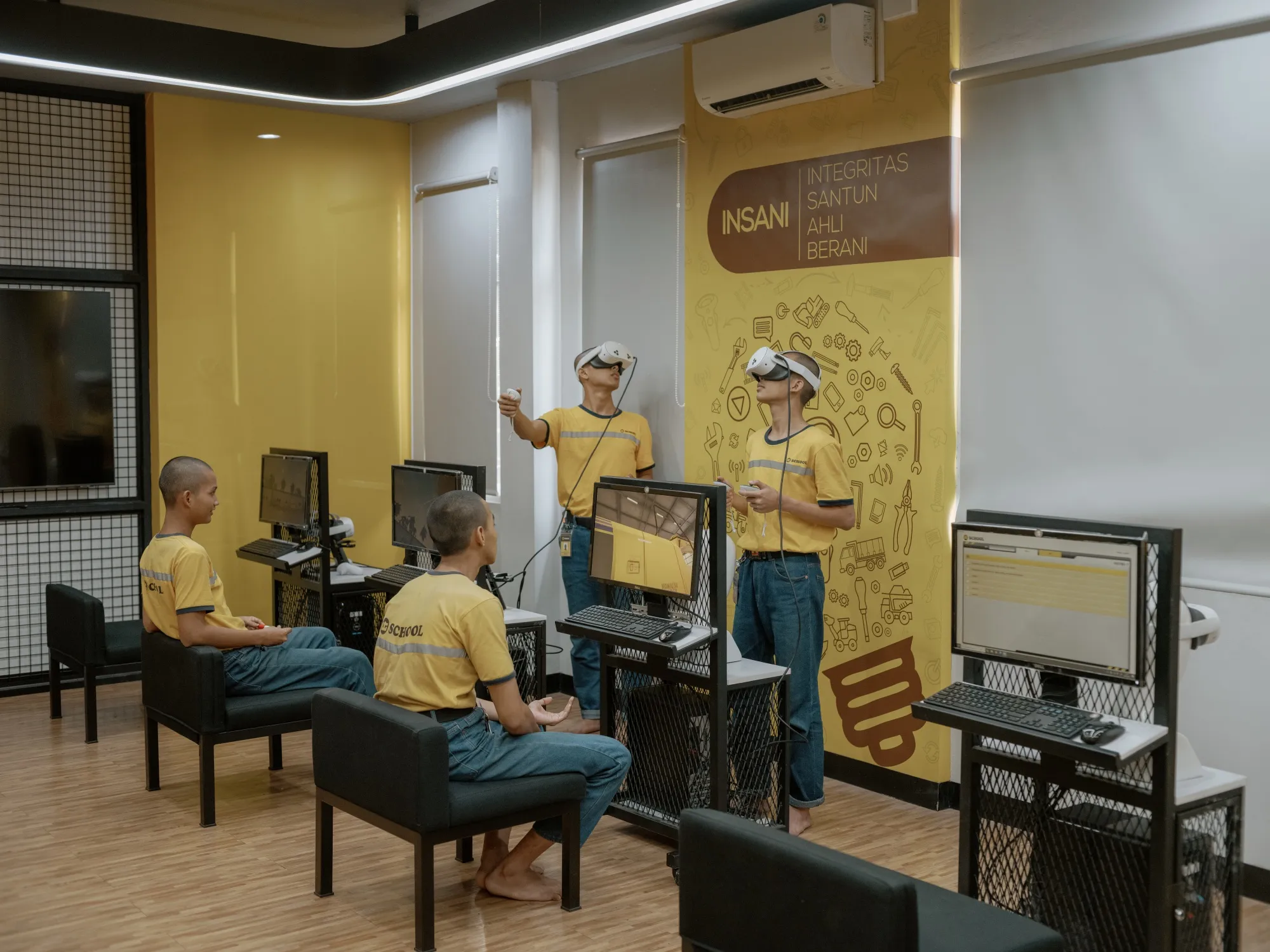 PT United Tractors Workshop and School in Jakarta