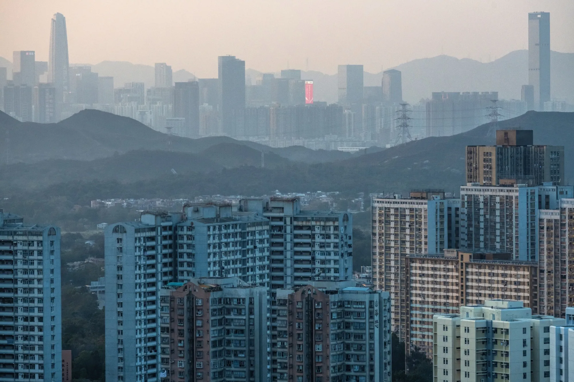 Tall order: In fast-growing Shenzhen, China, high-rises dominate the skyline.
