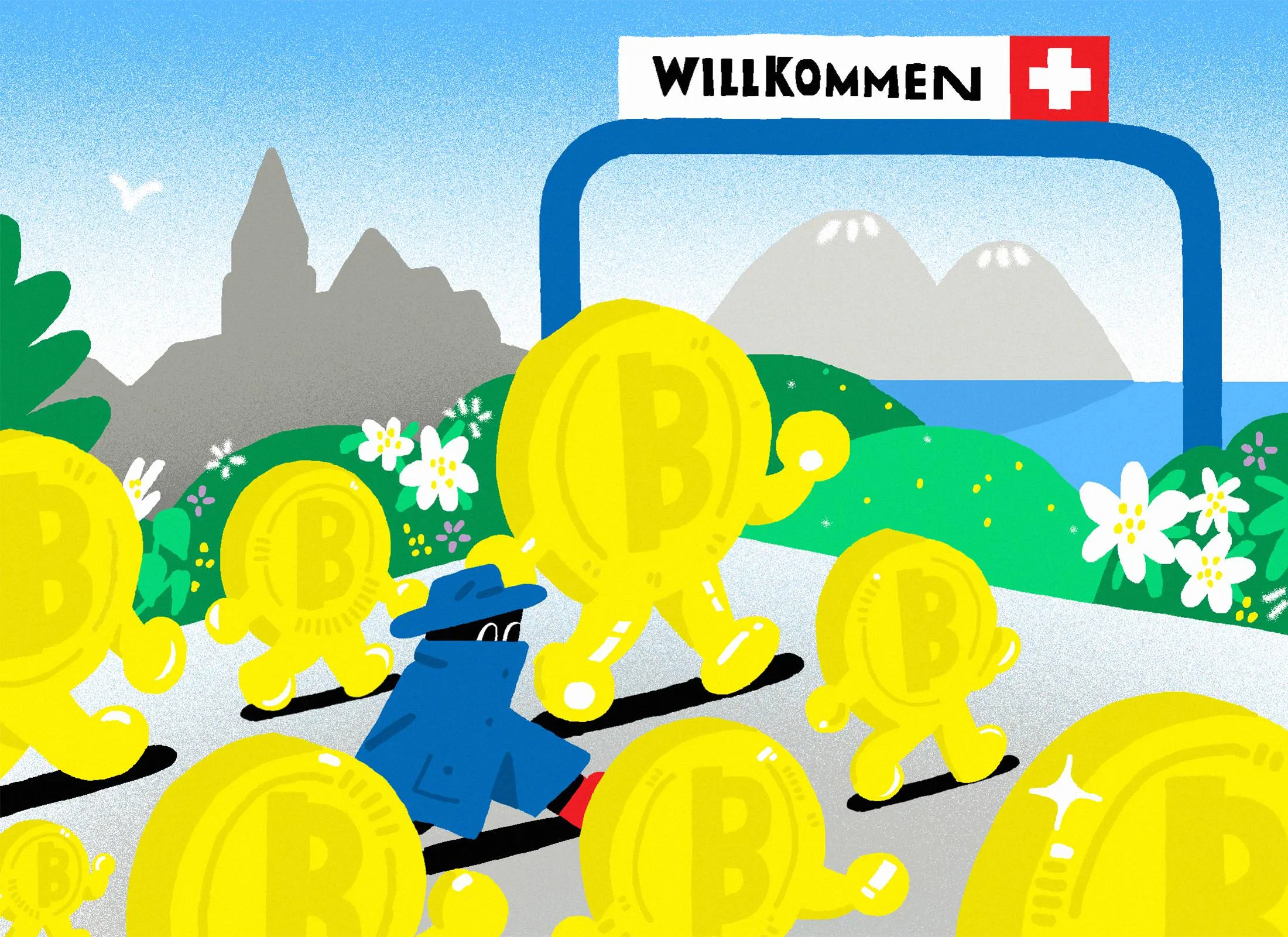 Welcome to Crypto Valley - Bloomberg