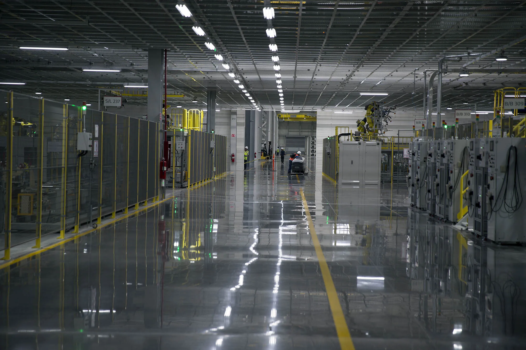 Kia Motors assembly plant in Pesqueria, Mexico.
