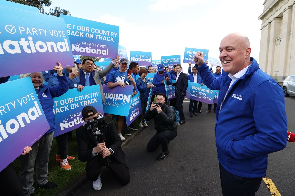 New Zealand’s National Party Hits Lowest Poll Level Since 2021