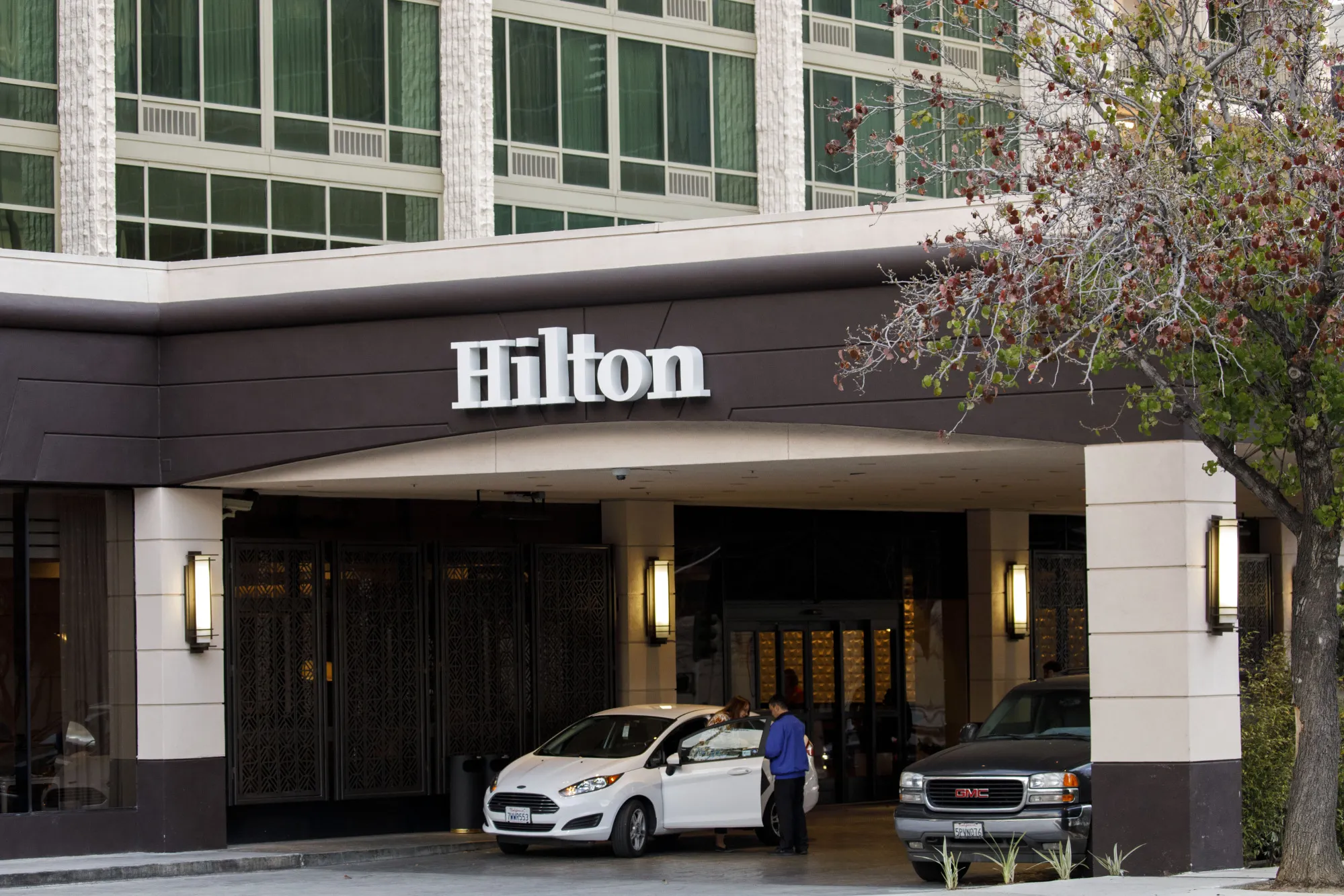 A Hilton hotel in Pasadena, California.