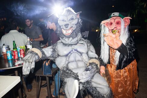 A Day of the Dead costume party in Oaxaca in 2015.