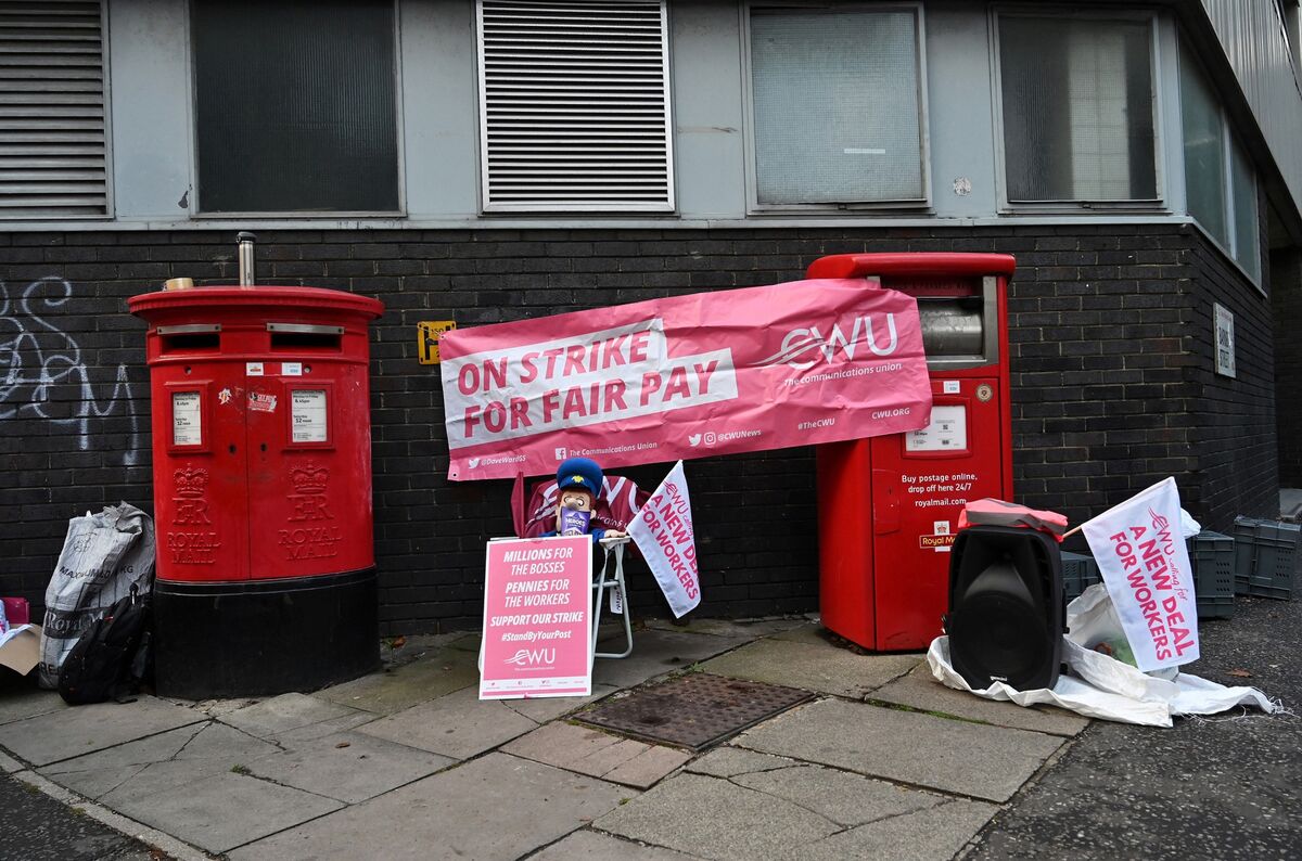 Post Office Strike Thousands of Workers to Walk Out Over Pay Bloomberg