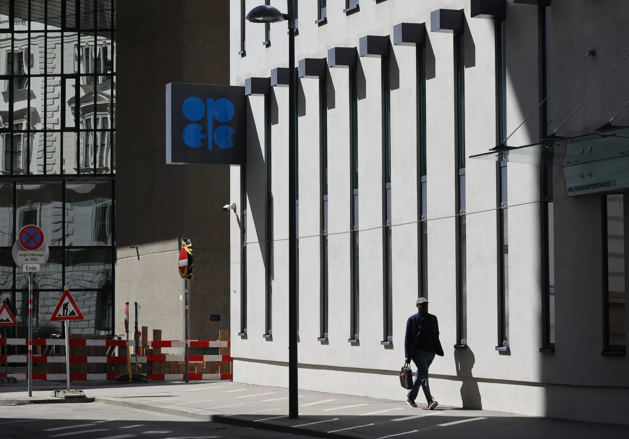 The headquarters of the Organization of the Petroleum Exporting Countries (OPEC) in Vienna.