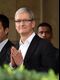 Tim Cook in Mumbai in May 2016. Photographer: Punit Paranjpe/AFP via Getty Images