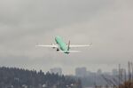 A Boeing Co. 737 Max plane takes off from the company's manufacturing facility in Renton, Washington, U.S., on Tuesday, Mar. 12, 2019.