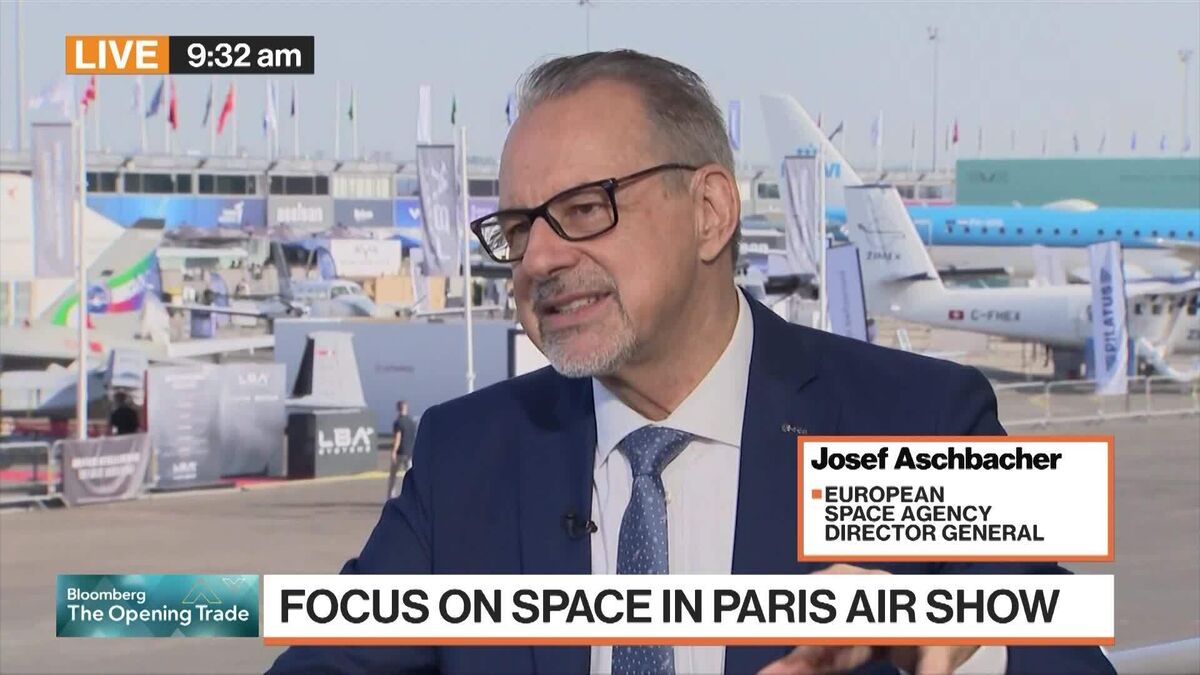 European Space Agency's Aschbacher on Funding, Launches