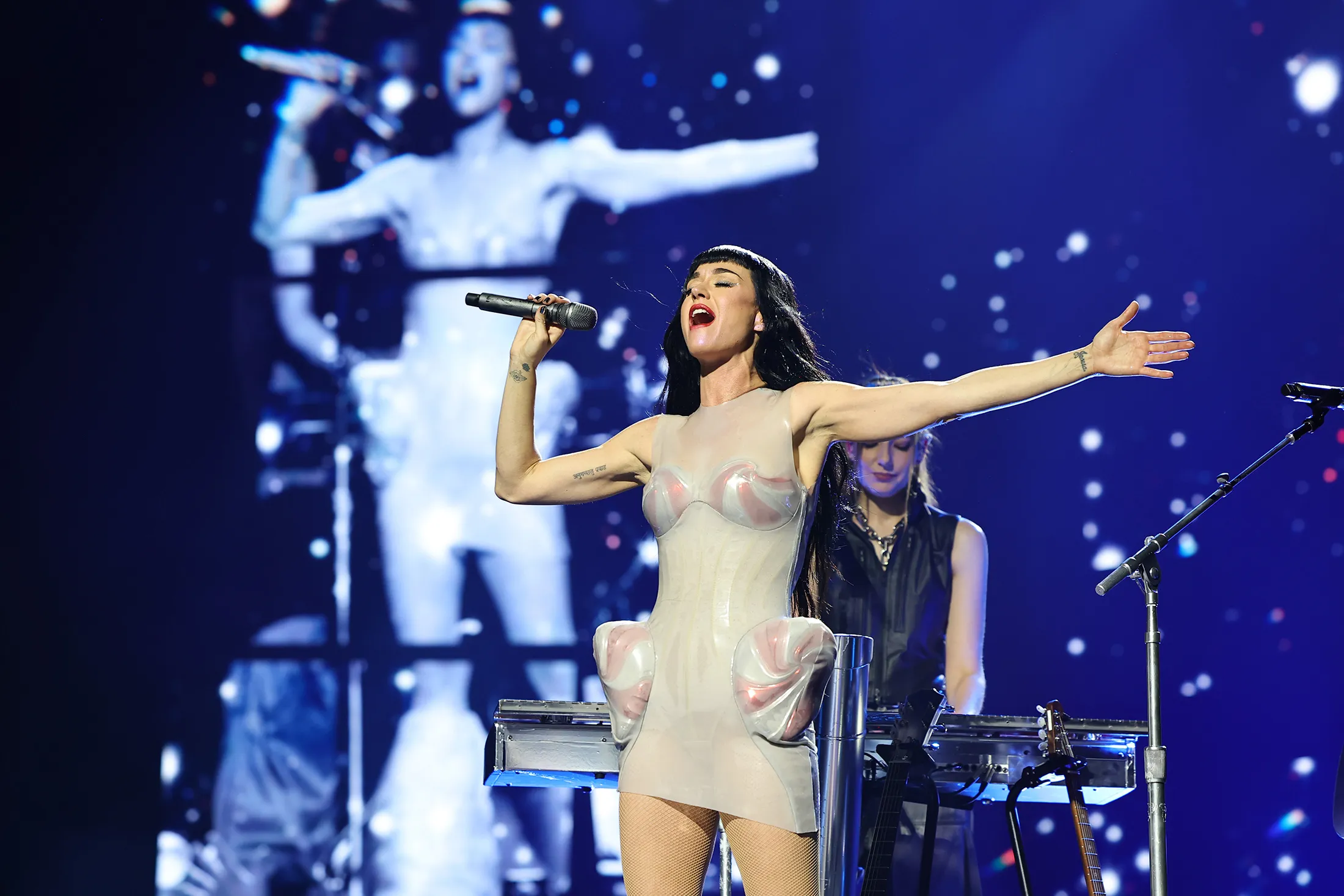 Katy Perry performs in Mexico City&nbsp;on April 23.