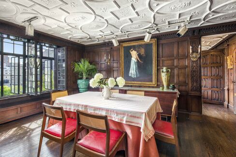 The dining room.