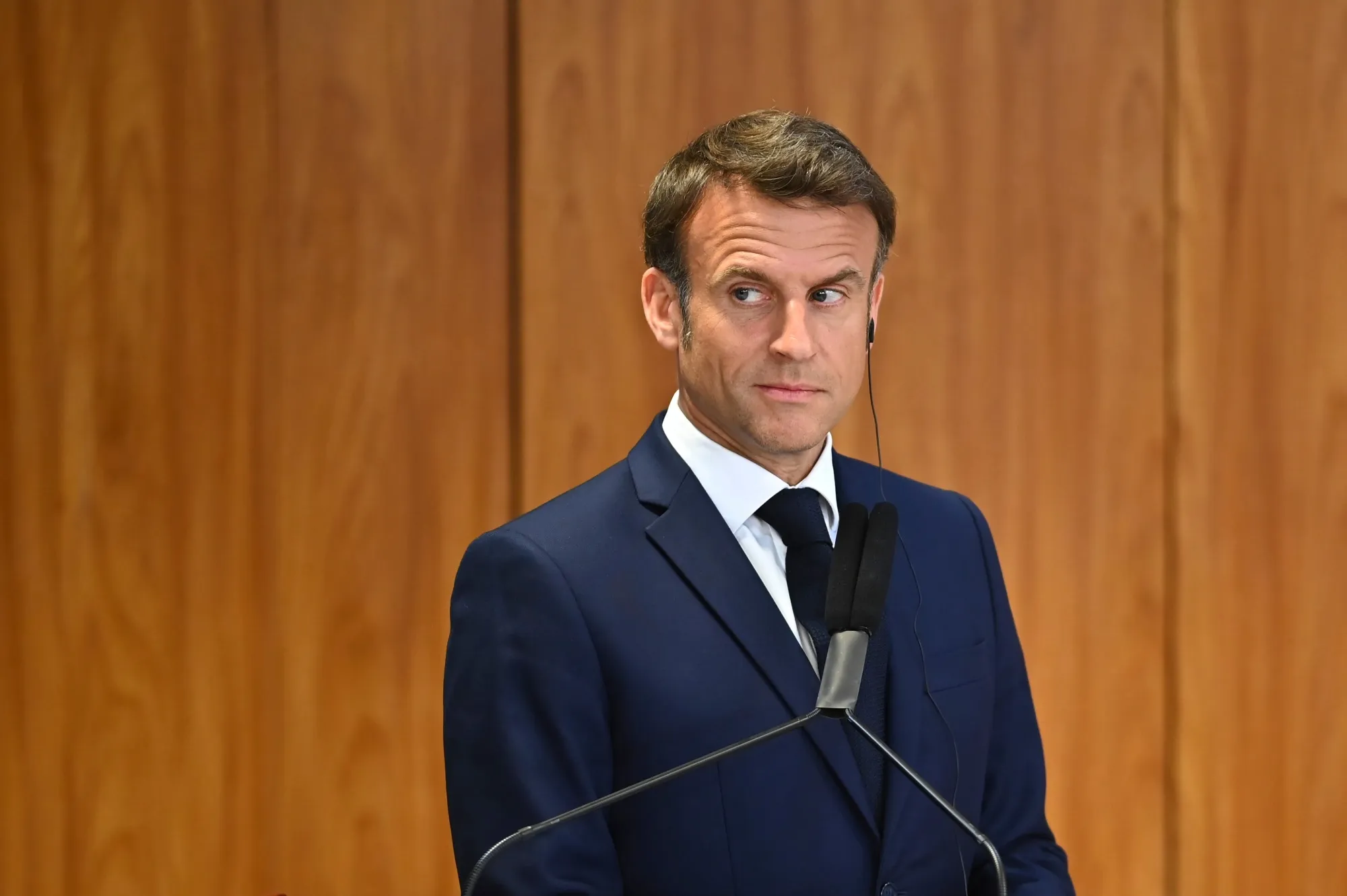 Emmanuel Macron.