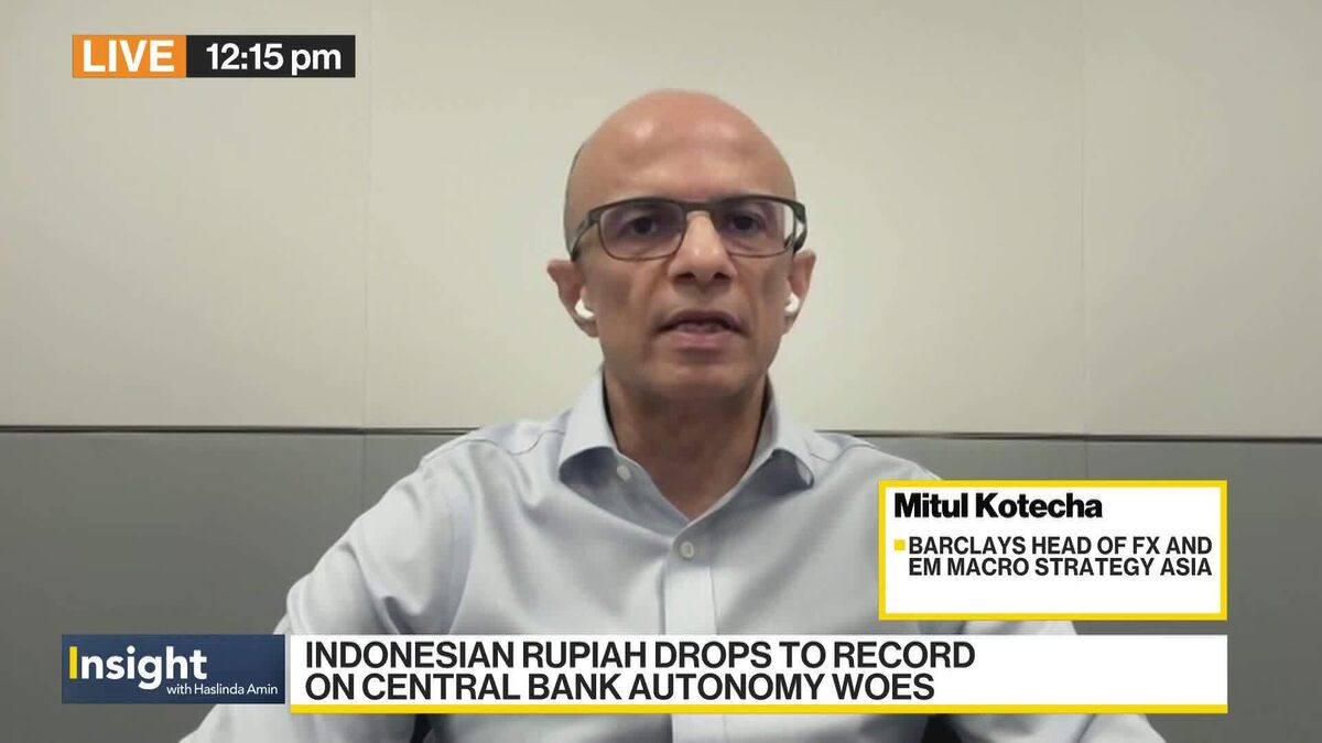 Barclays on Rupiah’s Record Low.