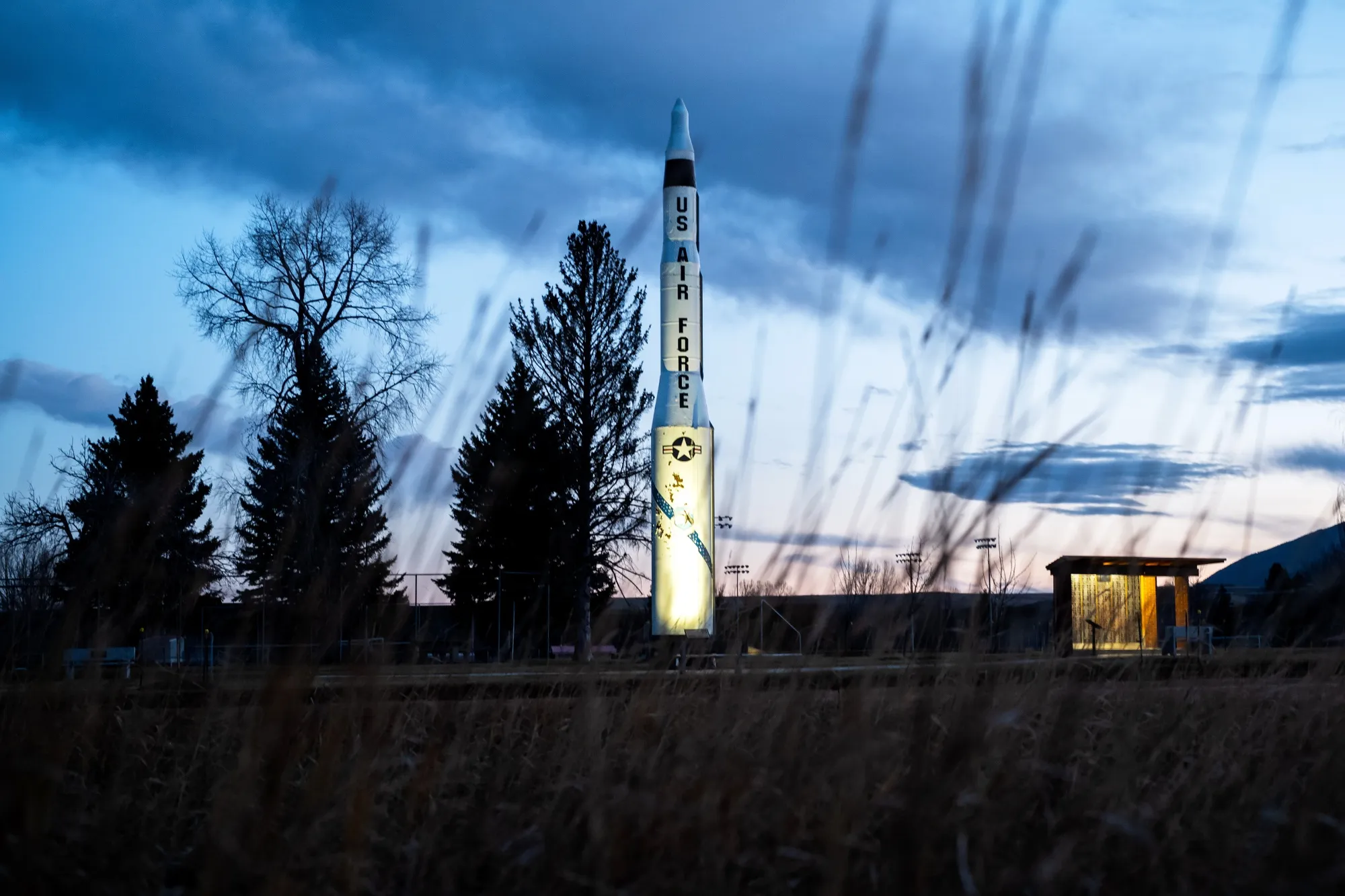 A deactivated Minuteman Missile in Montana.&nbsp;