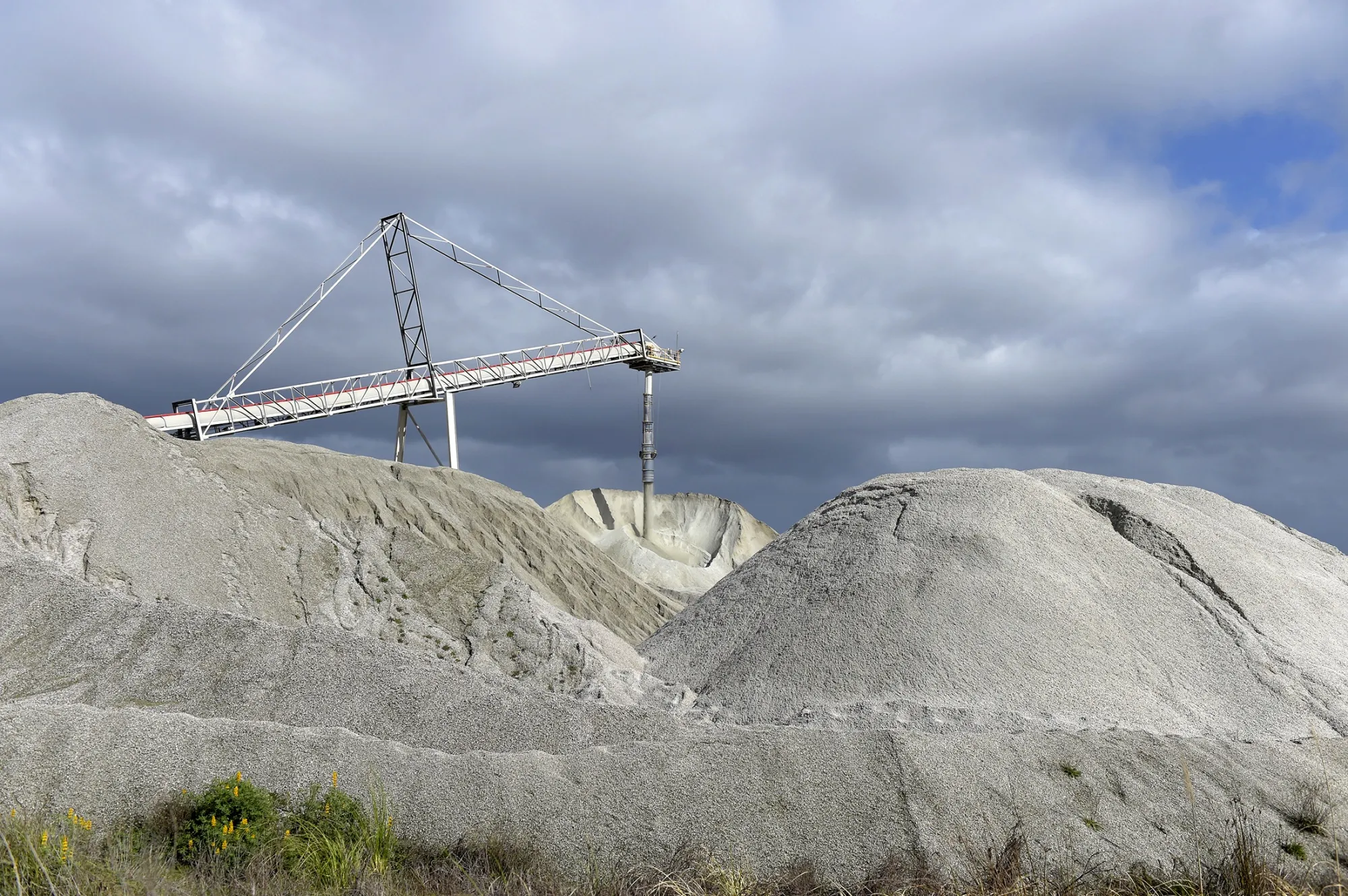 Lithium ore.