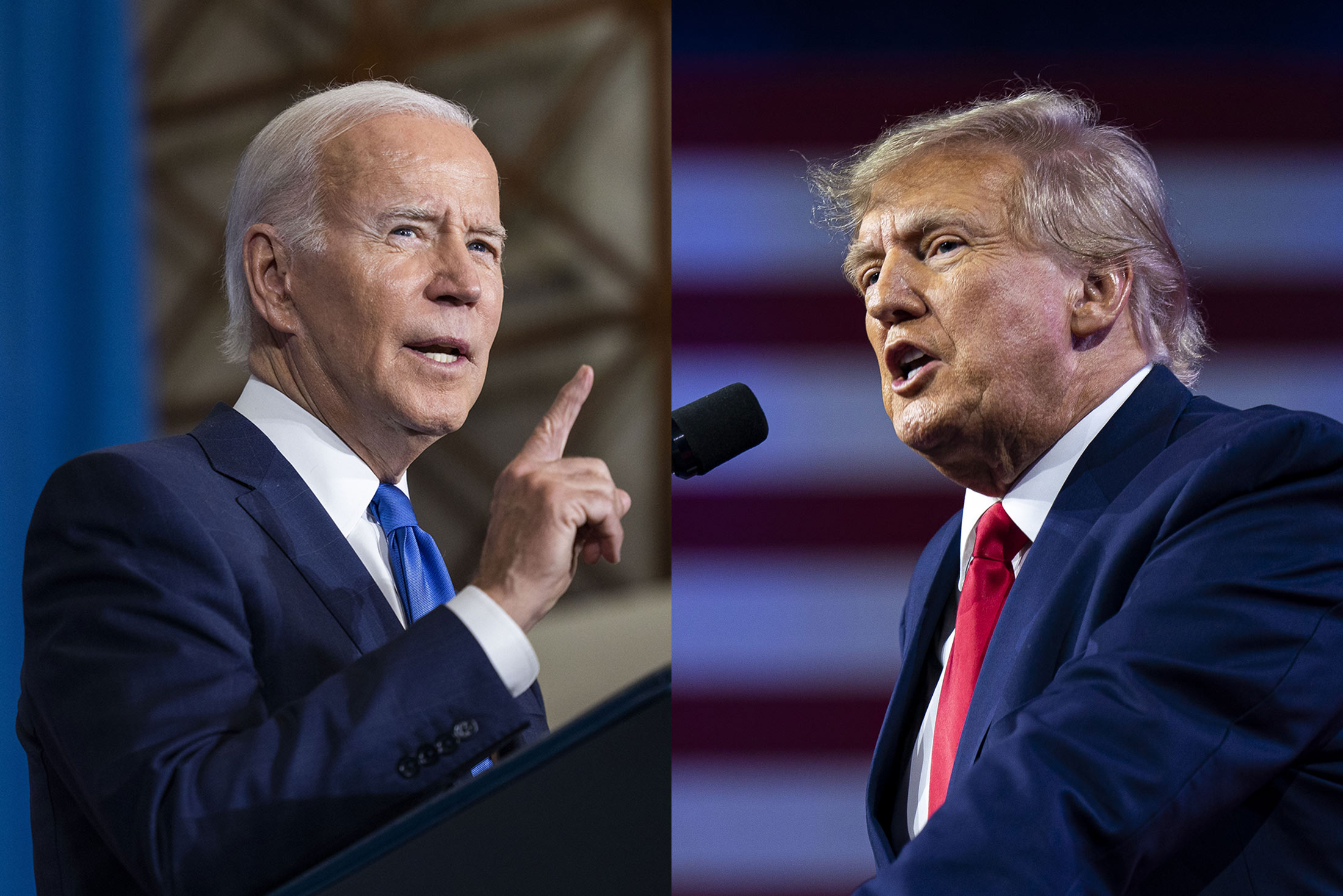 Biden Leads Trump in WouldBe 2024 Election Rematch in NBC Poll Bloomberg