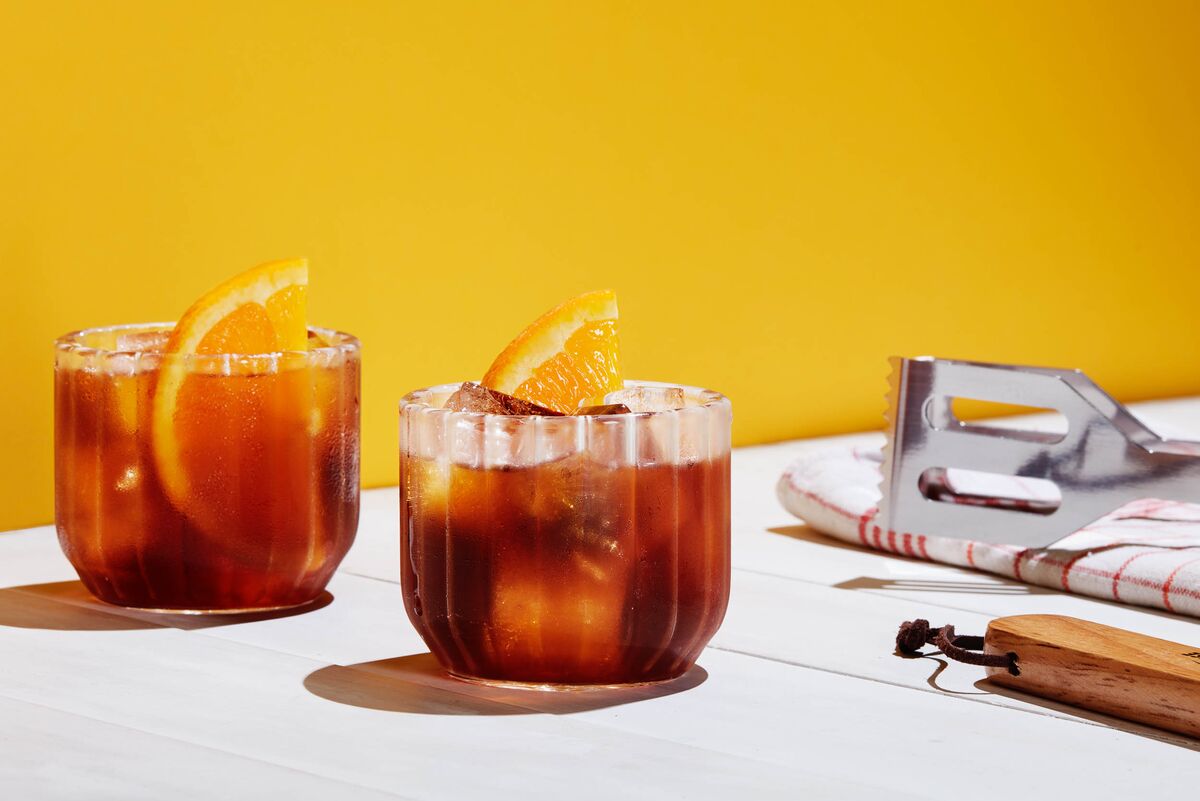 Best Drinks for Summer BBQ Amaro Vermouth Whisky Cocktail Recipe Bloomberg
