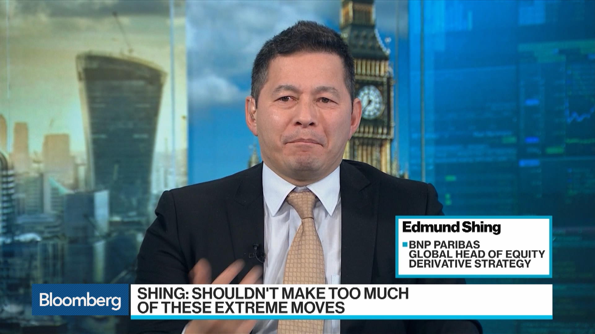 Bnp Paribas Says Don T Make So Much Of Extreme Market Moves Bloomberg