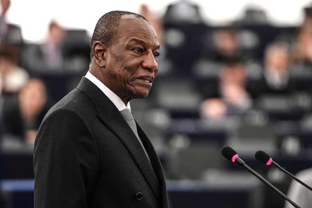 Guinea President Alpha Conde Seeks Change to Constitution - Bloomberg