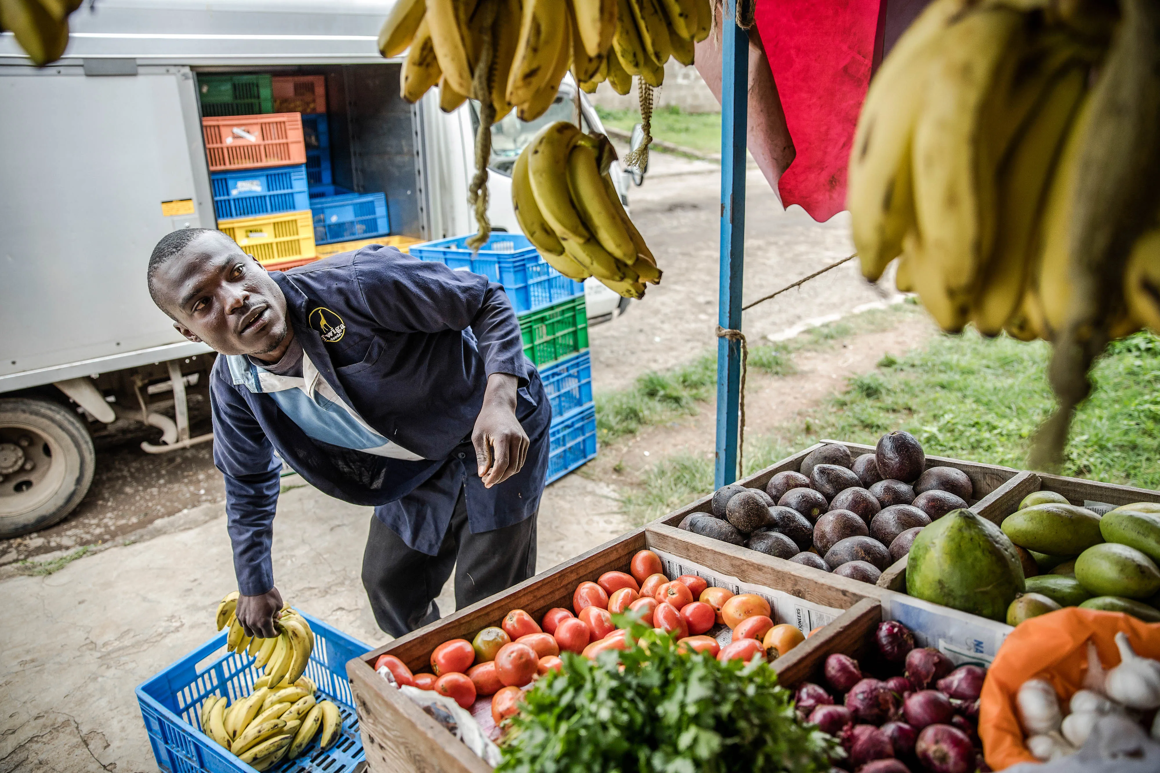 A Twiga Foods delivery in Nairobi.