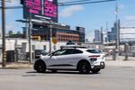 A Waymo autonomous taxi in San Francisco, California, US, on Thursday Aug. 10, 2023. California regulators are poised to decide whether two rival robotaxi services can provide around-the-clock rides throughout San Francisco, despite escalating fears about recurring incidents that have caused the driverless vehicles to block traffic or imperil public safety, reported the AP. Photographer: David Paul Morris/Bloomberg