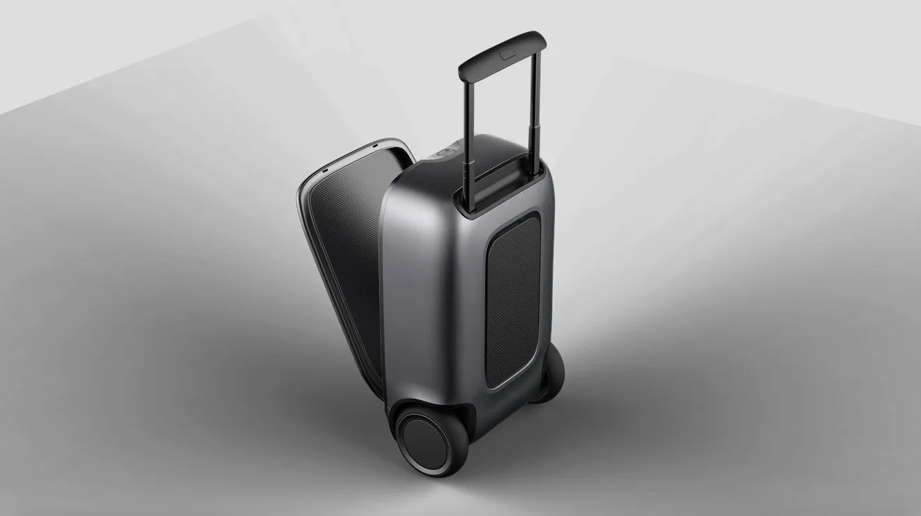 This Suitcase Is Designed to Follow You Like a Puppy Bloomberg