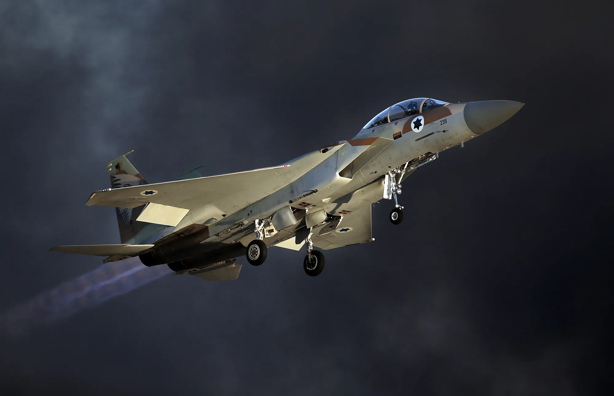 Israeli F-15 E fighter jet