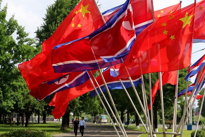 North Korea China