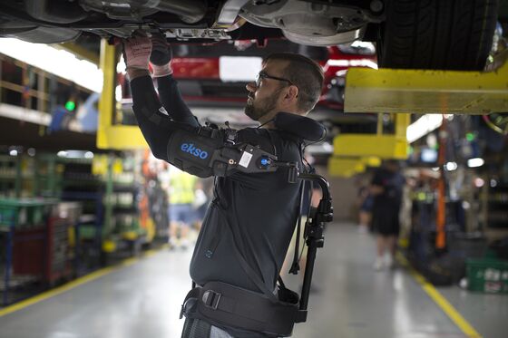 Exoskeleton Technology Supplier Surges on Ford’s Purchase for Plant Workers