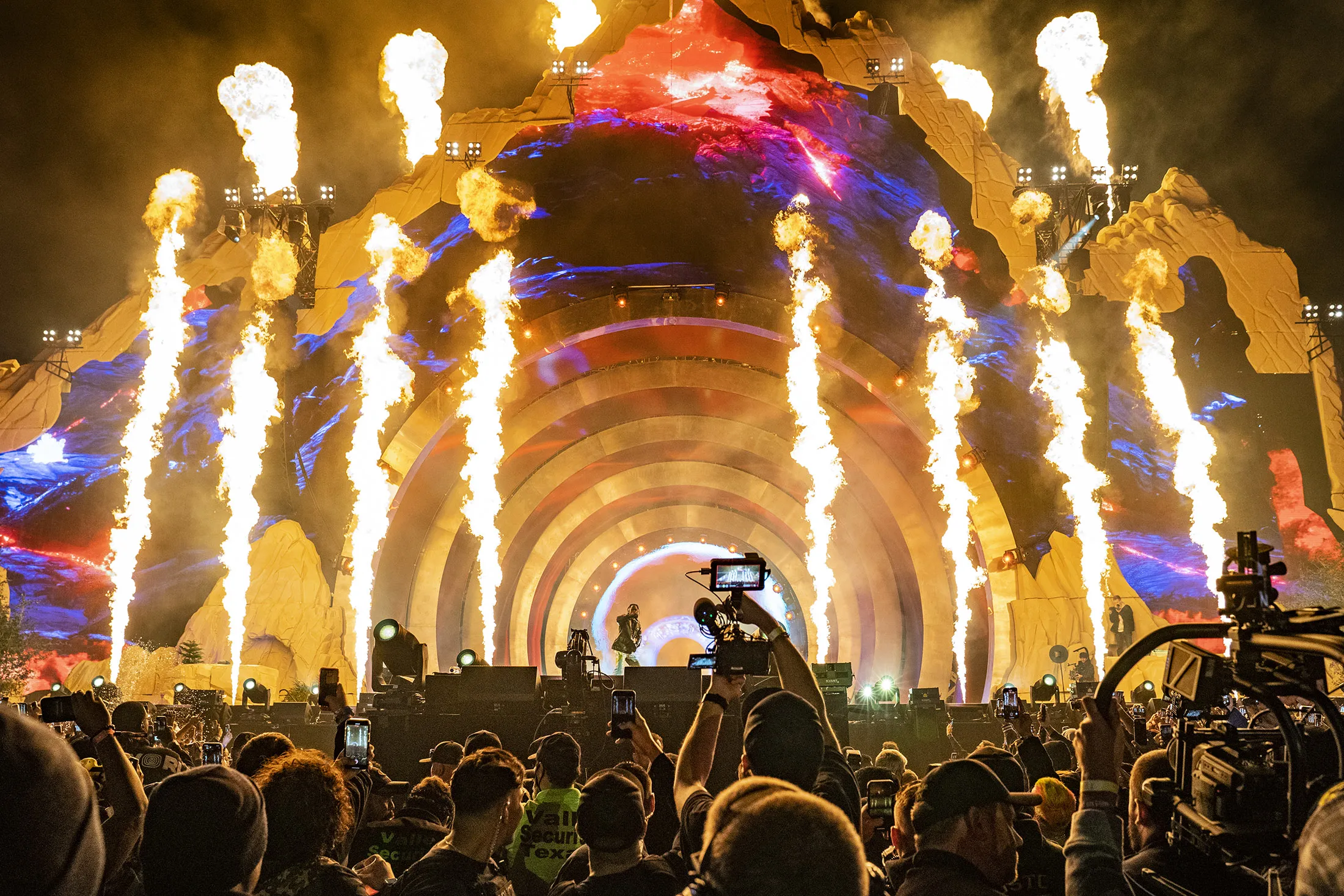 Travis Scott performs during 2021 Astroworld Festival at NRG Park in Houston, Texas, on Nov.&nbsp;05, 2021.