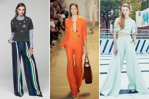 From left: Banana Republic; Altuzarra; Rosie Assoulin.