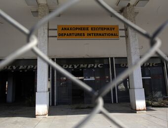 relates to Olympic Park Tests Greek Recovery Talk After Privatization Flops