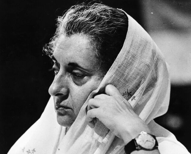 Indira Gandhi, 1971.