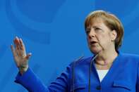 Germany's Chancellor Merkel And France's President Macron Host Balkans Summit 