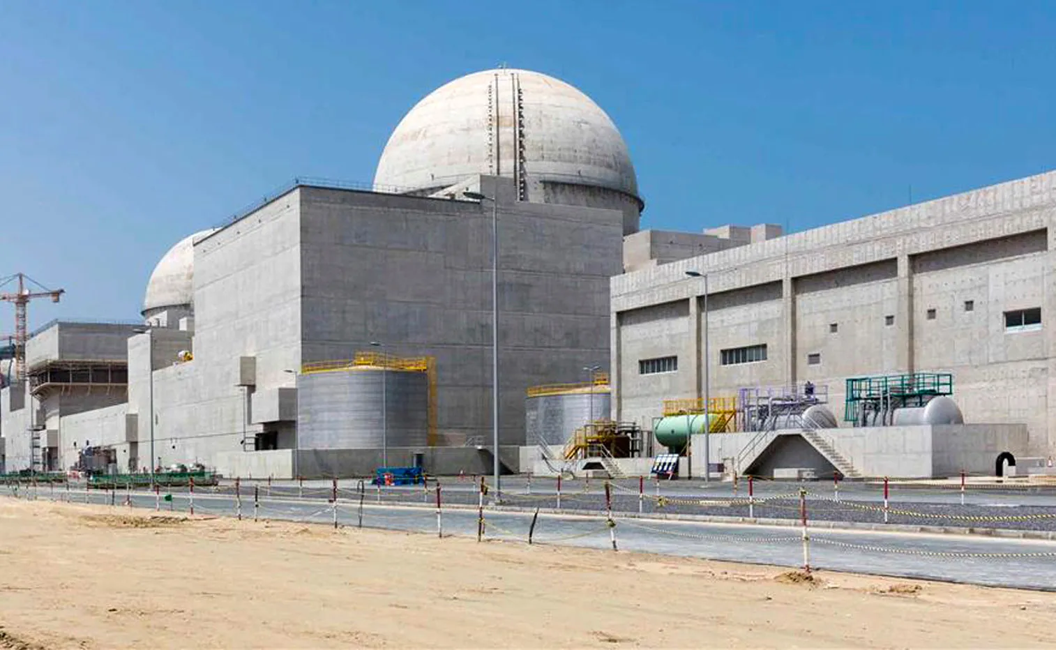 The Barakah nuclear plant.