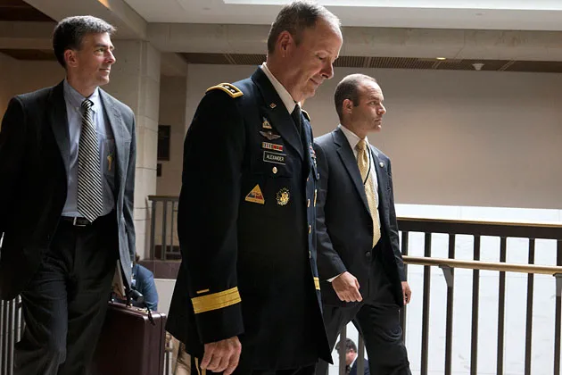 Inglis (left) and Alexander (center)