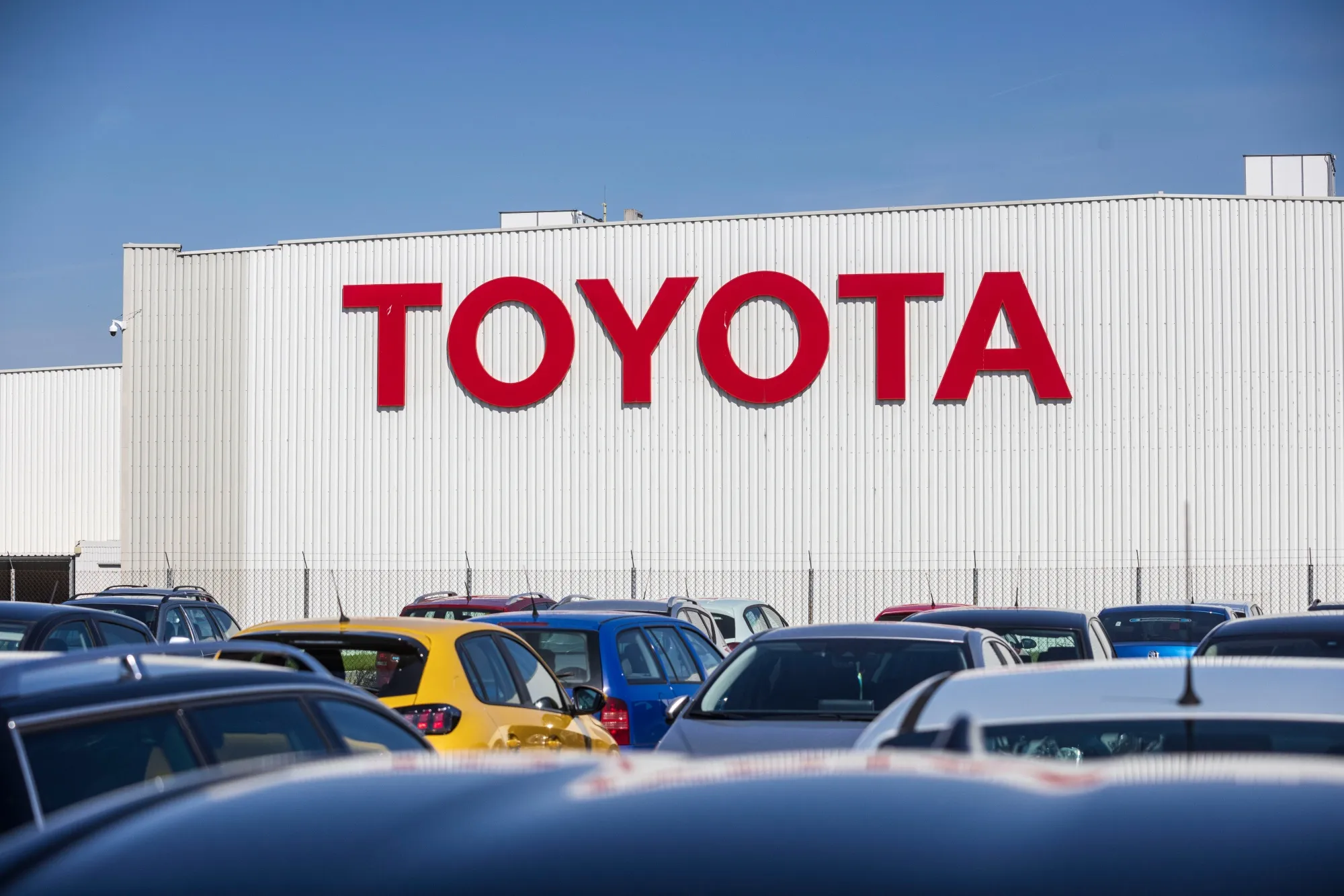 A Toyota manufactureing plant in Kolin, Czech Republic.