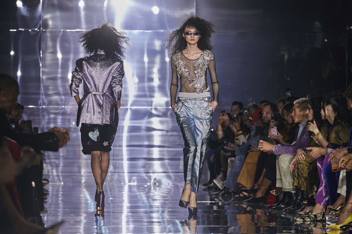 Tom Ford Closes Fashion Week With Hair, Miles -