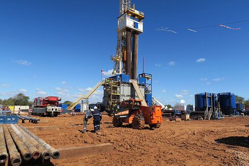Sasol Ltd. drills gas reservoir in Temane, Mozambique.