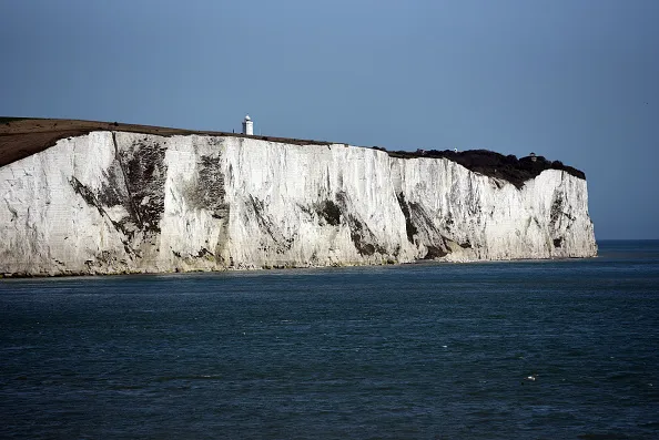 Cliff's edge.
