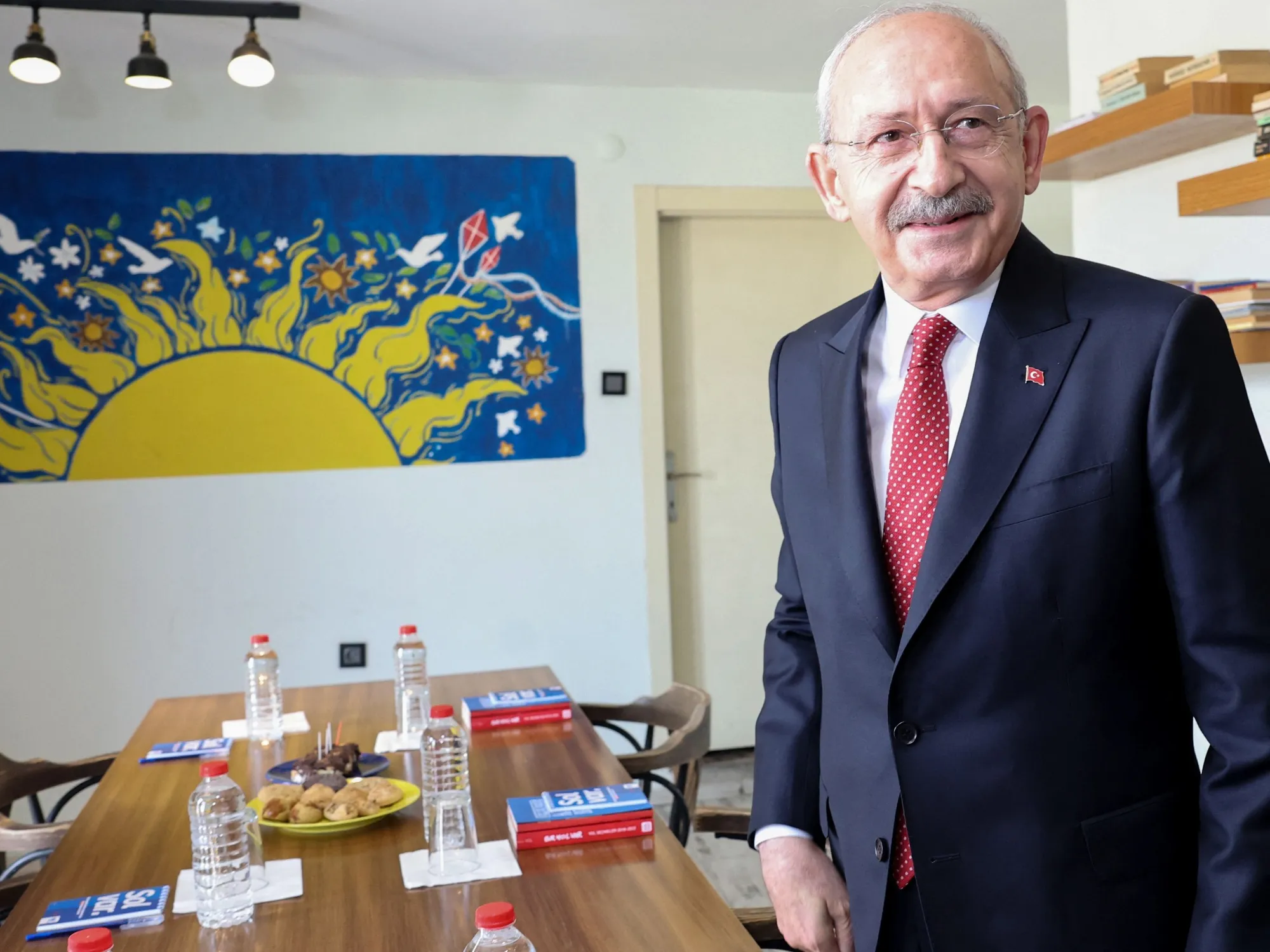 Kemal Kilicdaroglu&nbsp;in Ankara, Turkey on March 3.
