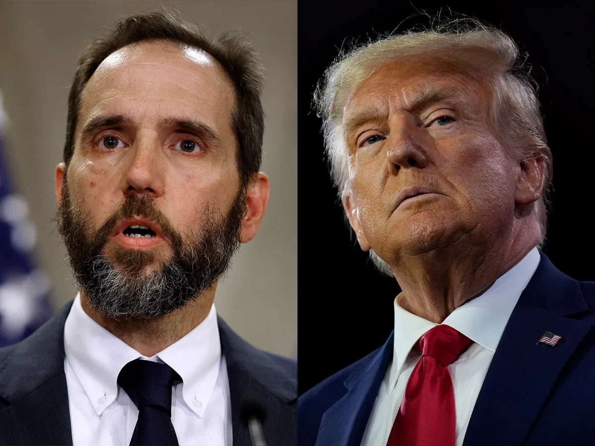 Jack Smith and Donald Trump