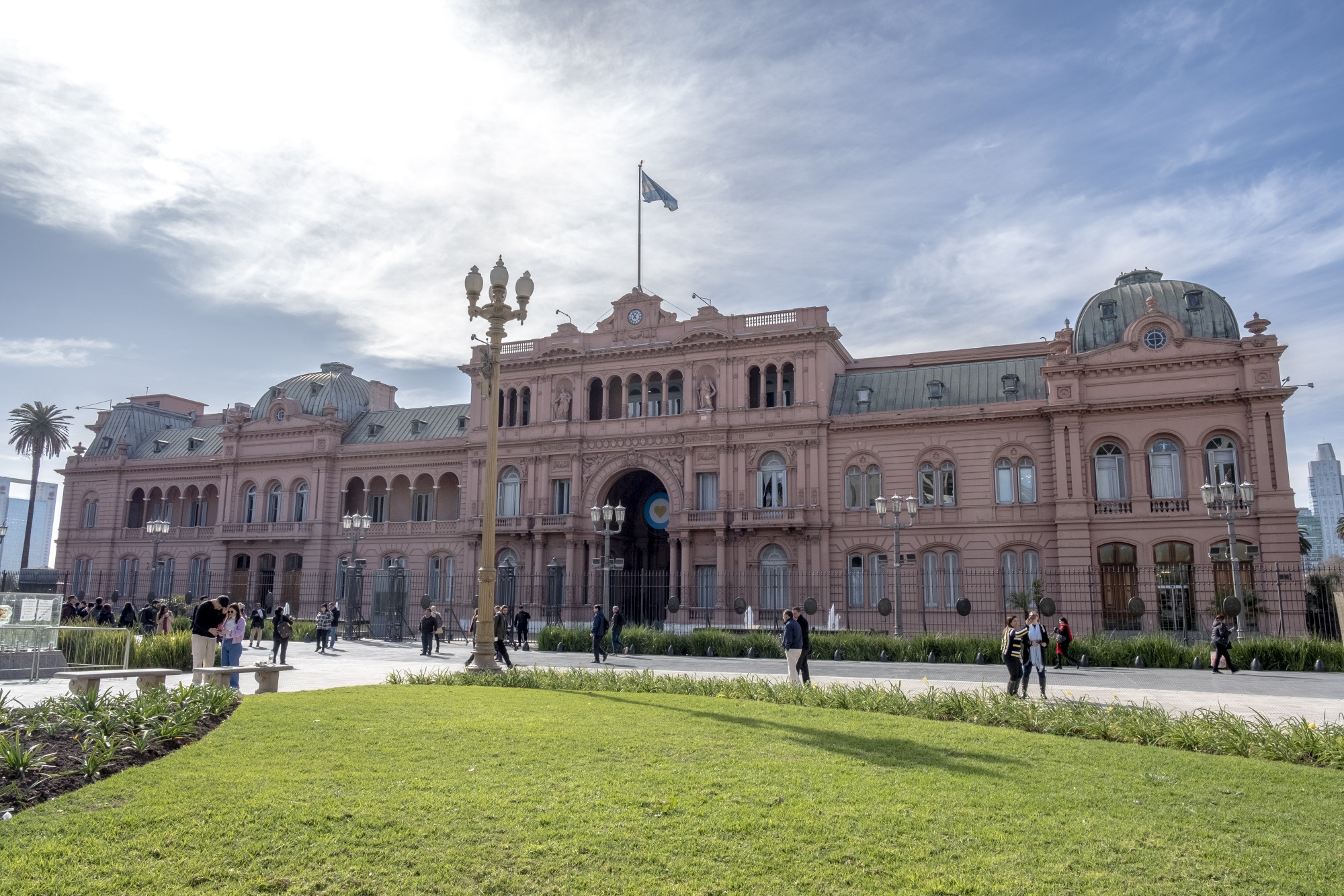 The Casa Rosada inin Buenos Aires, Argentina.