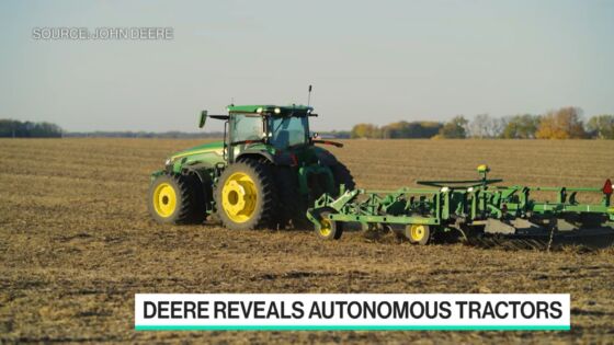 Deere Expects a ‘Slow’ Rollout of Autonomous Tractors This Year