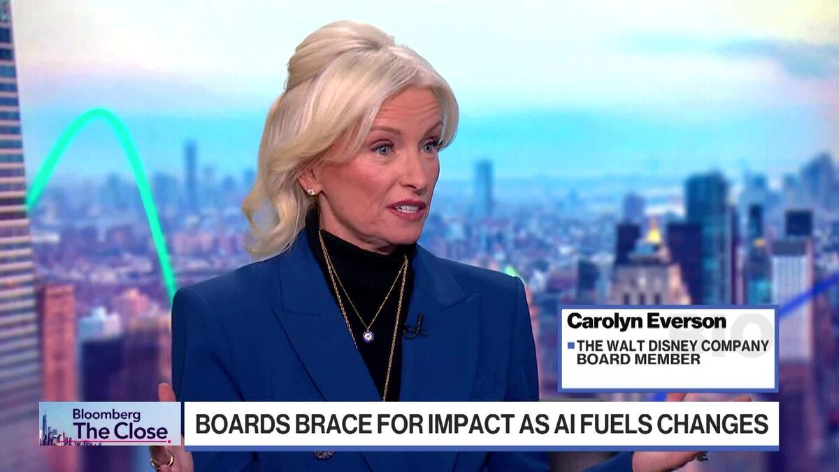 ⚫️ BLOOMBERG: "Carolyn Everson di Disney: Intelligenza Artificiale, Dazi e Successione del CEO"