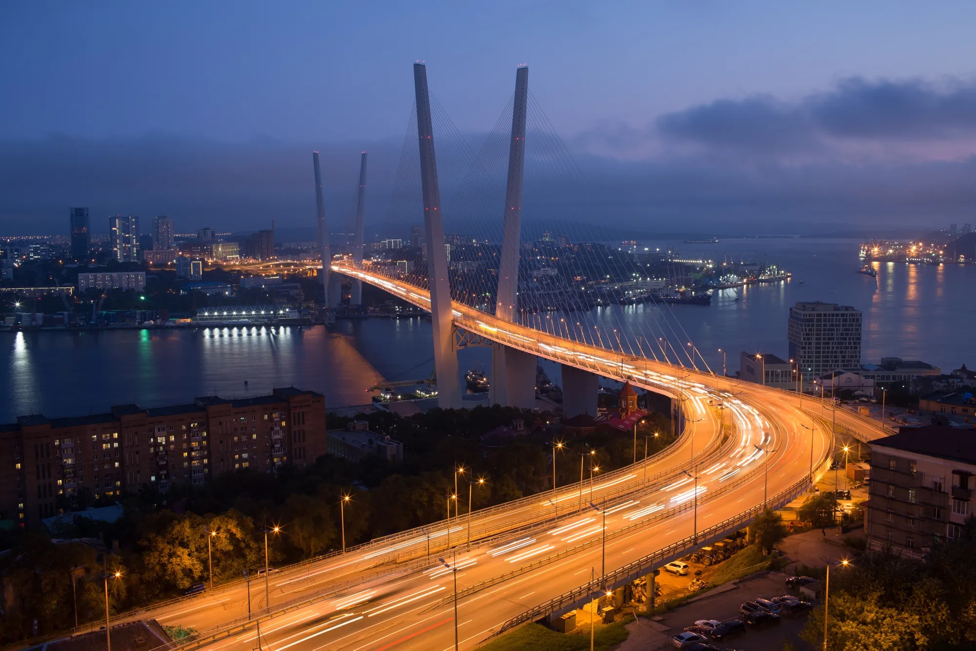 Views Of Vladivostok Port City