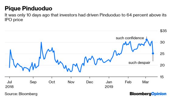 If You Can Explain China's Pinduoduo, Lunch Is on Me